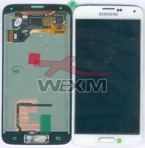 Ecran LCD Samsung Galaxy S5 G900 (blanc)